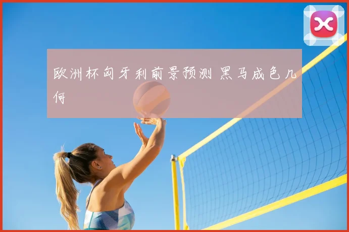 欧洲杯匈牙利前景预测 黑马成色几何