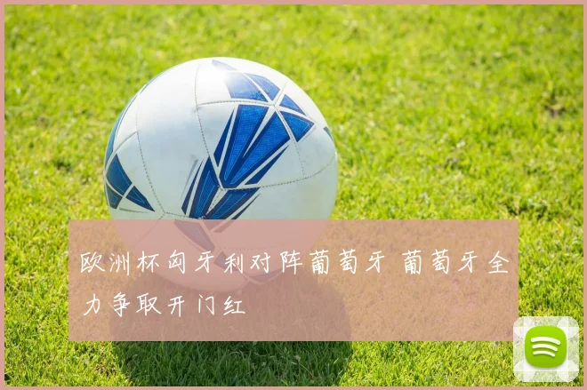 欧洲杯匈牙利对阵葡萄牙 葡萄牙全力争取开门红