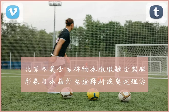 北京冬奥会吉祥物冰墩墩融合熊猫形象与冰晶外壳诠释科技奥运理念