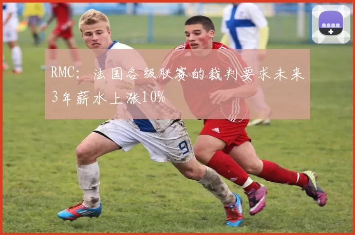 RMC：法国各级联赛的裁判要求未来3年薪水上涨10%
